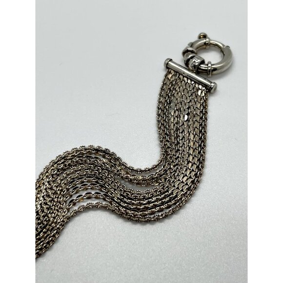 925 STERLING SILVER  MILOR ITALY BRACELET - Picture 2 of 9